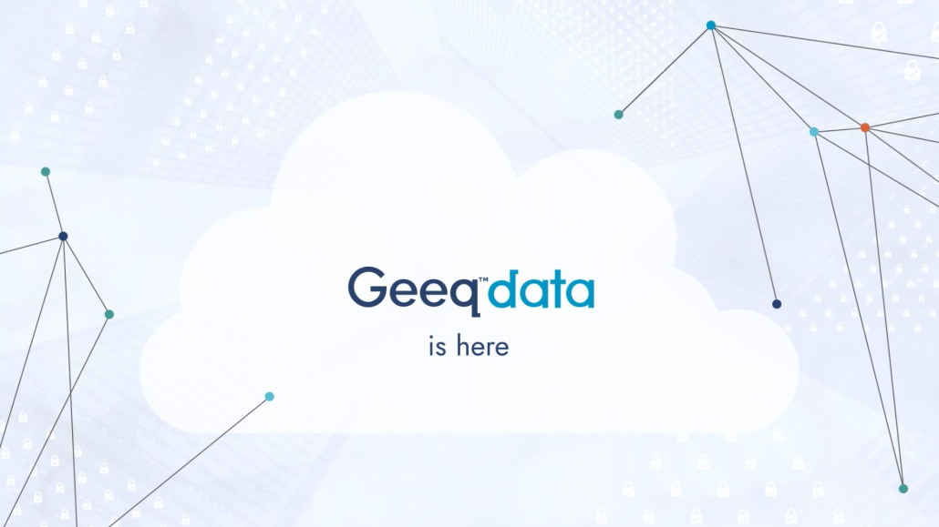Data Visibility - Geeq Data is Here